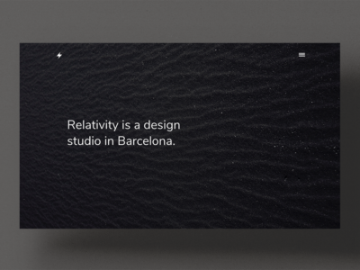relativity agency HTML template image